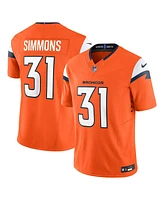 Nike Men's Justin Simmons Denver Broncos Vapor F.u.s.e. Limited Jersey