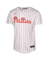 Nike Big Boy's and Girl's J.t. Realmuto White Philadelphia Phillies Home Limited Jersey