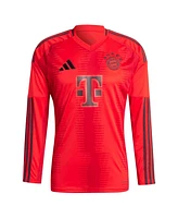 Adidas Men's Red Bayern Munich 2024/25 Home Replica Long Sleeve Blank Jersey