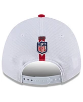New Era Men's White/Red Tampa Bay Buccaneers 2024 Nfl Training Camp 9FORTY Adjustable Hat