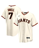 Nike Men's Blake Snell Cream San Francisco Giants Home Replica Jersey