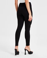 Bar Iii Women's Basic Jersey High-Waist Leggings, Created for Macy's