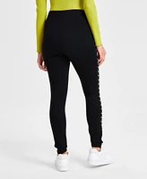 Bar Iii Women's Side-Studded Leggings, Created for Macy's