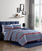 Nautica Kennedy Stripe 2 Piece Comforter Set, Twin/Twin Xl