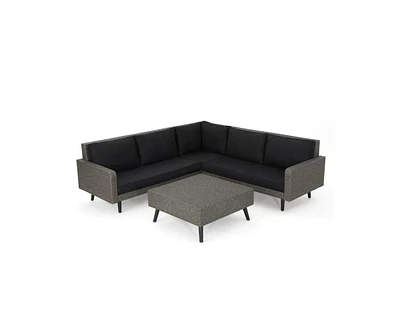 Simplie Fun Modern Outdoor Sectional Sofa Set Comfort, Style, and Durability