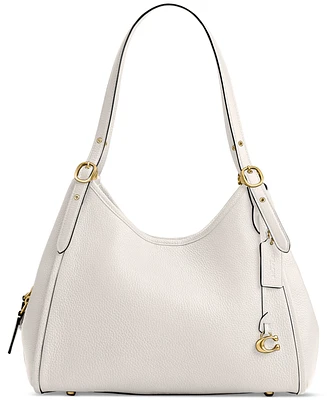 Coach Bella Medium Leather Shoulder Bag