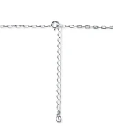 Giani Bernini Initial D Pendant Necklace in Sterling Silver, 16" + 2" extender, Created for Macy's