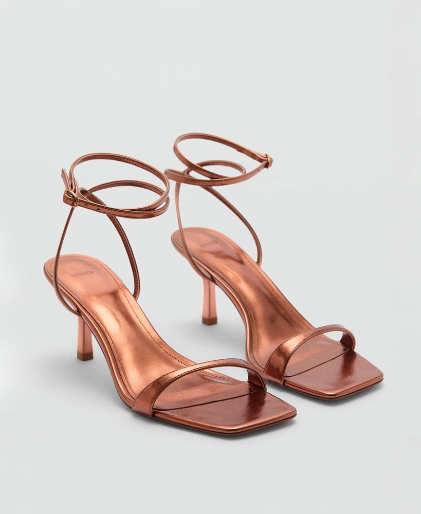 Mango Women's Strappy Heeled Sandals