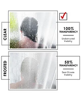 Clara Clark Heavy Duty 5G Thick, Soap & Scum Resistant Shower Curtain Liner