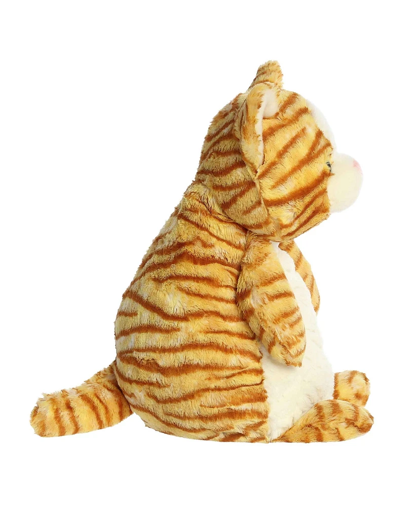 Aurora Large Comfy Kitty Huggle Pals Cuddly Plush Toy Yellow 12.5"