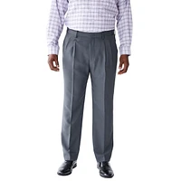 KingSize Men's Big & Tall Easy Movement Pleat-Front Expandable Dress Pants