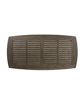 Streamdale Furniture Elegant Acacia Wood Outdoor Dining Table with Smooth Lines by Fred