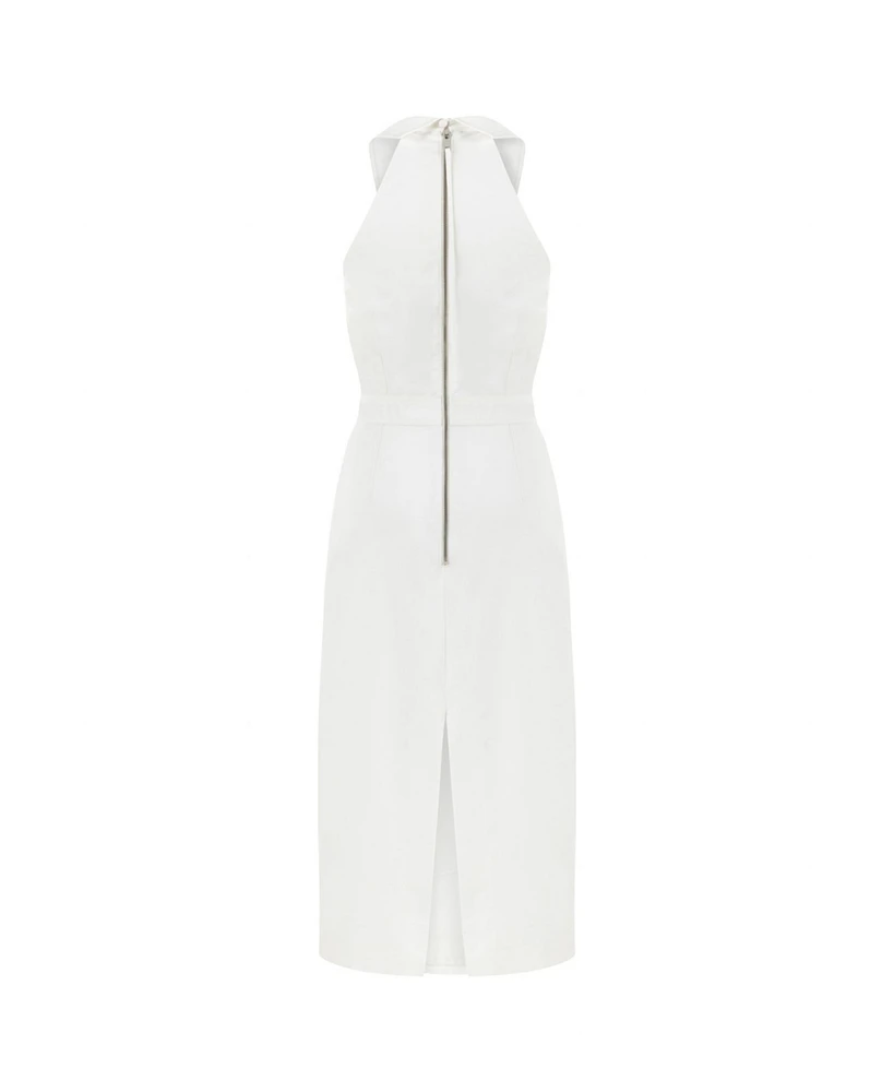 Nocturne Women's Halter Neck Long Dress