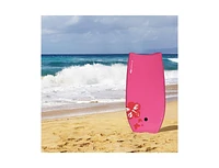 Slickblue Lightweight Bodyboard Surfing with Leash Eps Core Boarding Ixpe