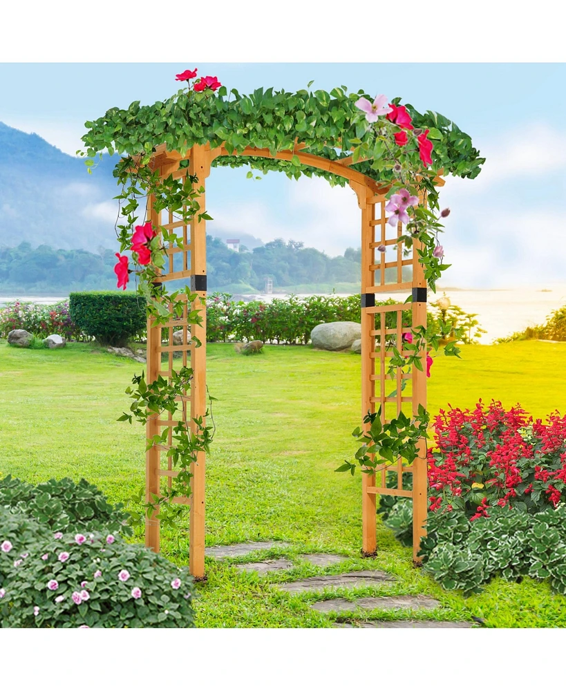 Simplie Fun Elegant Garden Arbor A Statement of Beauty and Functionality