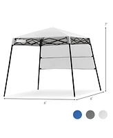 Slickblue Feet Sland Adjustable Portable Canopy Tent with Backpack