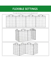 Elegant Vine Pattern Yard Fencing for Path Edging and Flower Borders
