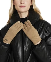 Steve Madden Women's 2-Pc. Knit Gloves Pouch Gift Set