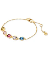 kate spade new york Gold-Tone Bubbly Bezel Bracelet