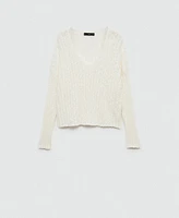 Mango Women's Long-Sleeve Knitted Sweater