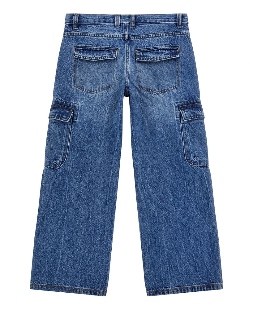 Guess Big Boys Denim Cargo Pants