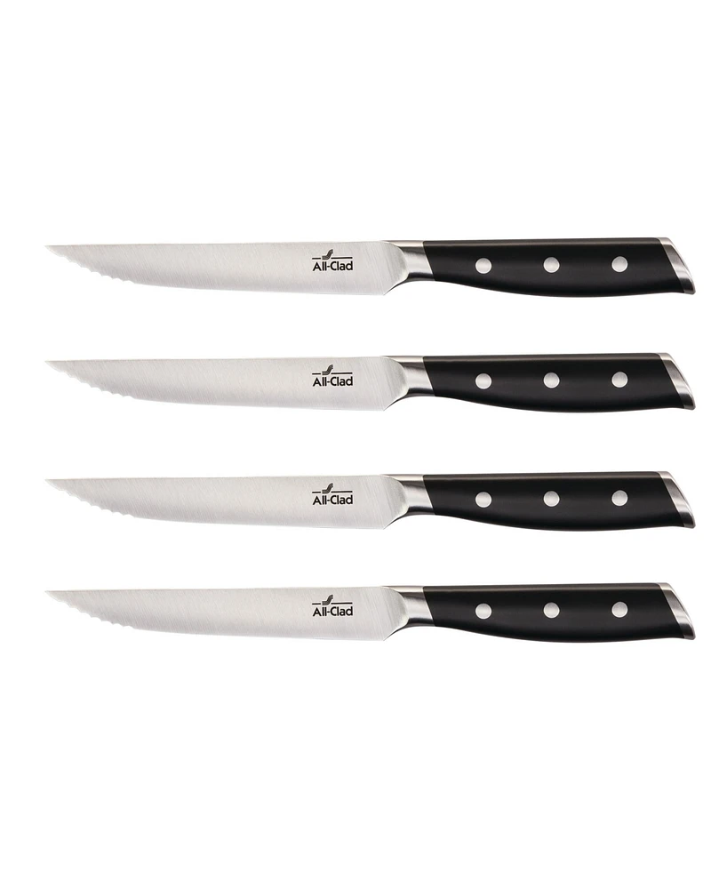 All-Clad 4 Pc Forged Steak Knife Set