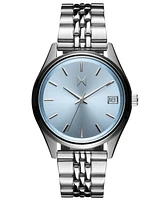 Mvmt Women's Rise Boyfriend Silver Stainless Steel Watch 36mm