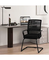 Slickblue Office Guest Chair with Lumbar Support for Waiting Room-1 Piece