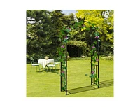 Slickblue 7.2 Feet Garden Decoration Climbing Plants Arch