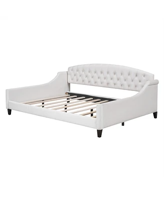 Streamdale Furniture Modern Luxury Tufted Button Daybed