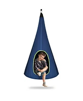 Slickblue Inch Kids Nest Swing Chair Hanging Hammock Seat for Indoor Outdoor