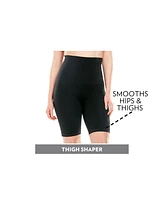 Secret Solutions Women's Instant Shaper Medium Control Seamless Thigh Slimmer