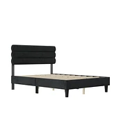 Streamdale Furniture Sturdy Queen Platform Bed, No Box Spring Required