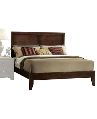 Simplie Fun Madison Queen Bed In Espresso