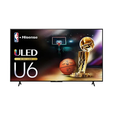 Hisense 75" Class U6 Series Mini-led Uled 4K Smart Google Tv - 75U6N