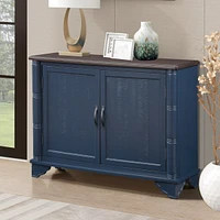 Versatile Retro Console Table with Four Color Options