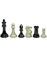 We Games Tournament Triple Weighted Plastic Chess Pieces, 4 in. King