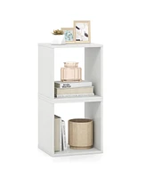 Slickblue Cube Storage Organizer Set of 2-White