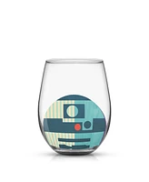 JoyJolt Star Wars Helmet Hues Stemless Drinking Glasses, Set of 4