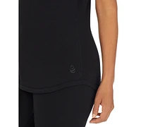 Cuddl Duds Women's Cottonwear Short-Sleeve T-Shirt
