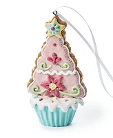 Holiday Lane Sweet Tooth Pink Cake Tree Ornament, Created for Macy's