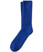 Polo Ralph Lauren Men's Ribbed Embroidered Pony Socks