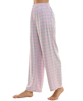 Roudelain Women's Printed Flannel Pajama Pants