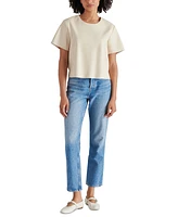 Steve Madden Women's Ezra Faux Leather Top