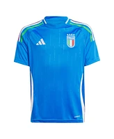 Adidas Big Boys and Girls Italy National Team 2024 Home Replica Jersey