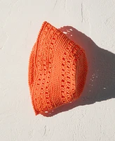 Mango Women's Crochet Bucket Hat