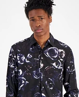 Hugo by Boss Men's Slim-Fit Floral Button-Down Shirt