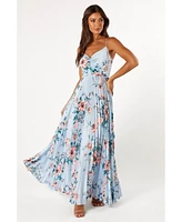 Petal and Pup Women's Naira Pleated Maxi Dress