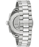 Bulova Men's Chronograph Lunar Pilot Stainless Steel Bracelet Watch 44mm