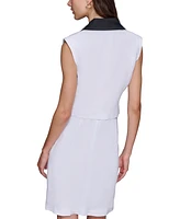 Karl Lagerfeld Paris Women's Jacket & Square-Neck Dress